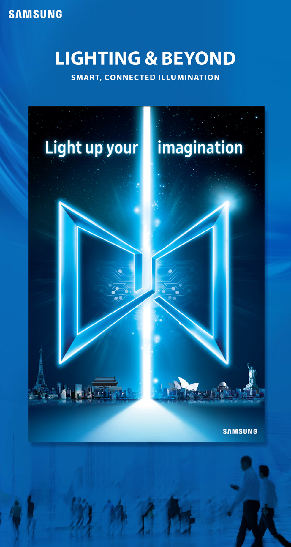 'Light up your imagination' 광고 - 광고제작 포트폴리오