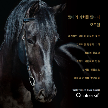 Omolene 오모렌 '명마의 가치를 만나다' 광고 - 광고제작 포트폴리오